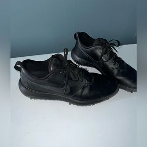 Nike Men’s All Black Roche Golf Shoes Size 11